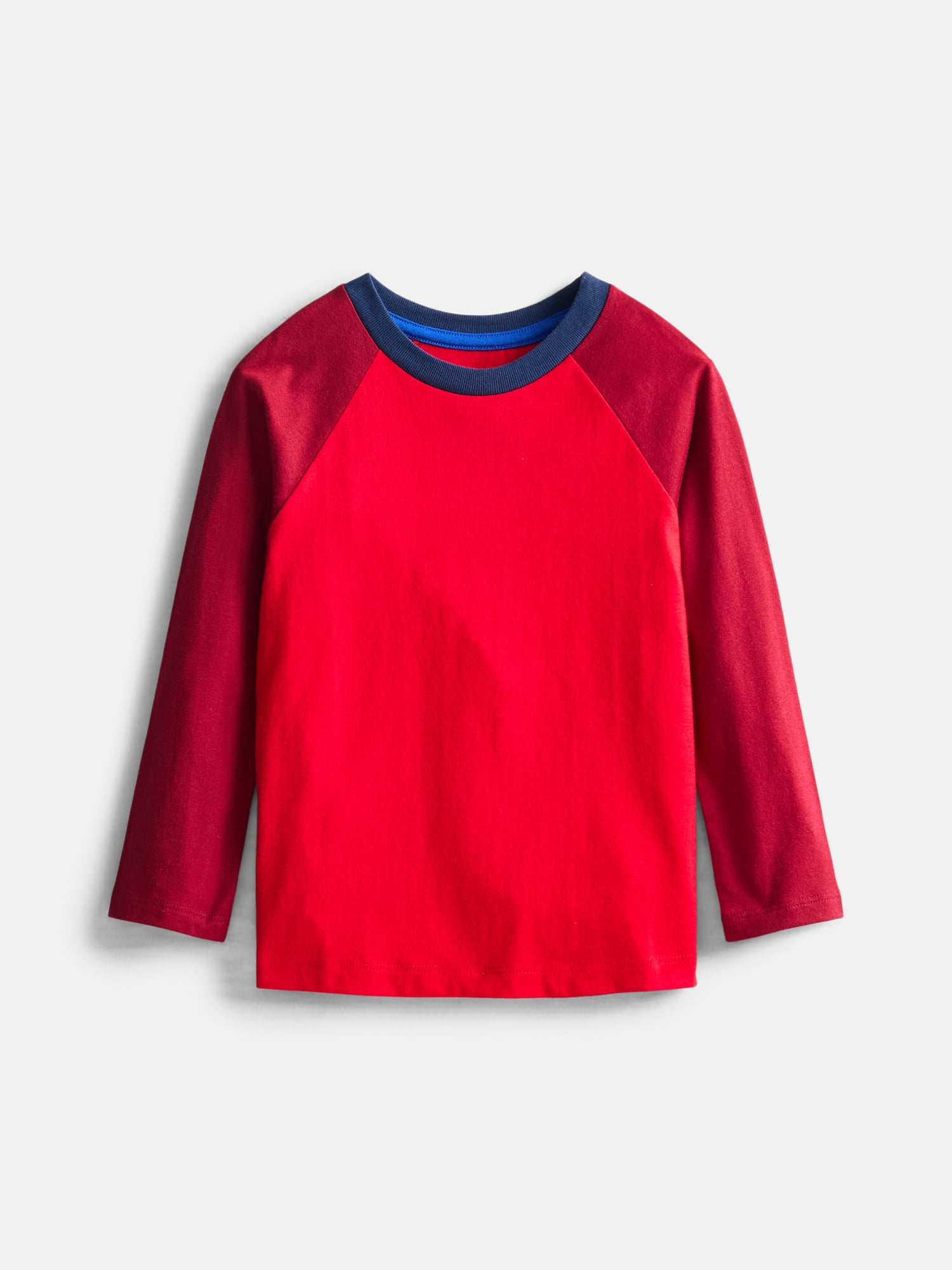 Wonder Natoin Toddler Boys' Colorblocked Tee with Long Raglan Sleeves, Sizes 18M-5T