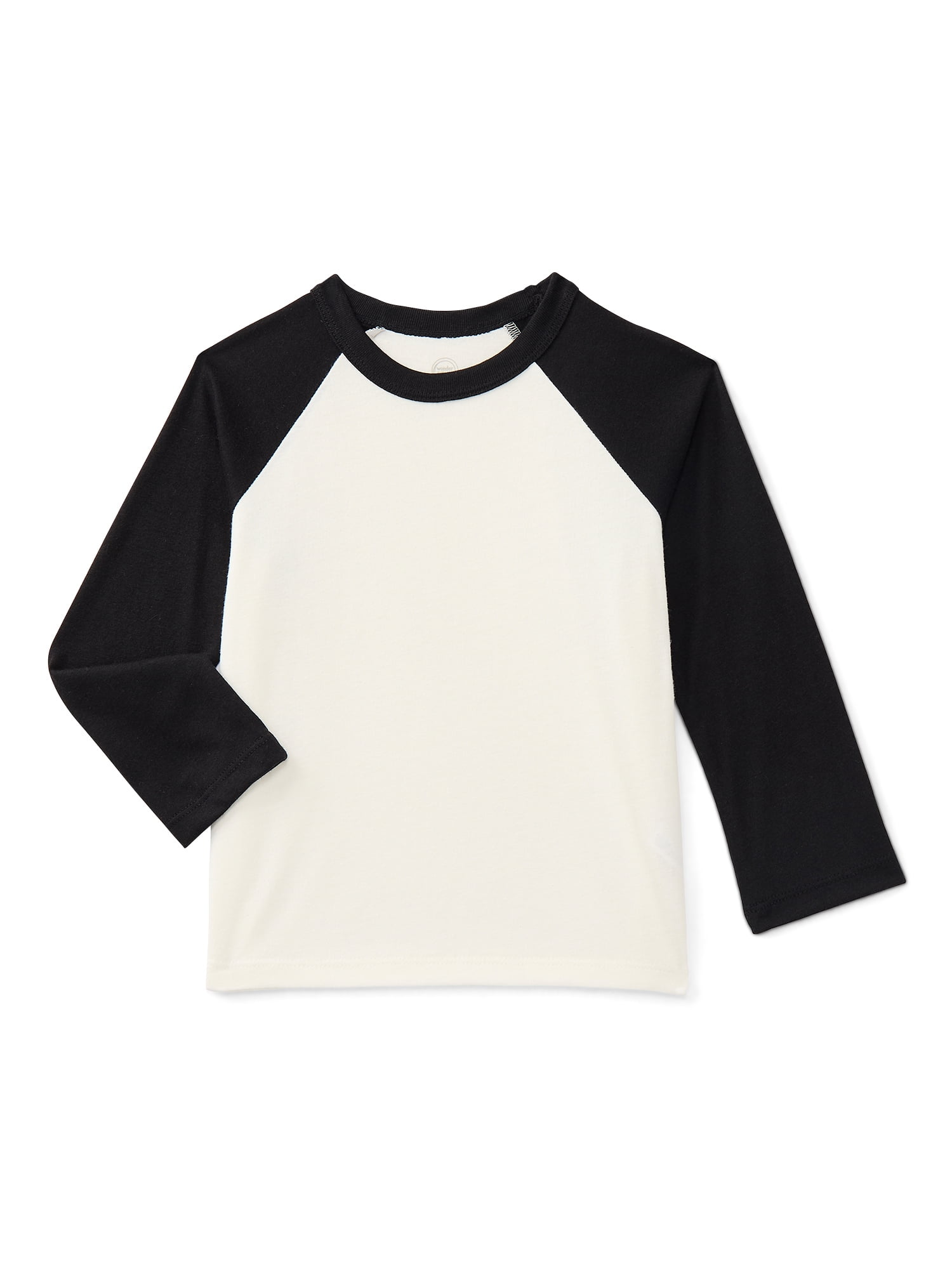 Wonder Nation Toddler Boys Long Sleeve Raglan T-Shirt, Sizes 18M-5T
