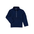 thumbnail image 1 of Wonder Nation Toddler Boy Quarter Zip Pullover, Sizes 12M-5T, 1 of 3