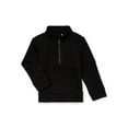 thumbnail image 1 of Wonder Nation Toddler Boy Quarter Zip Pullover, Sizes 12M-5T, 1 of 3