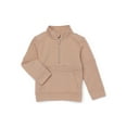 thumbnail image 1 of Wonder Nation Toddler Boy Quarter Zip Pullover, Sizes 12M-5T, 1 of 3