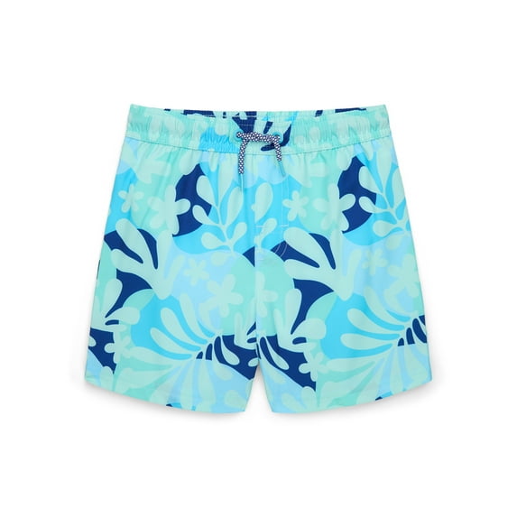 Wonder Nation Toddler Boy Quick Dry Swim Shorts, Sizes 12M-5T