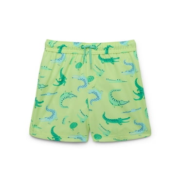 Wonder Nation Toddler Boy Quick Dry Swim Shorts, Sizes 12M-5T