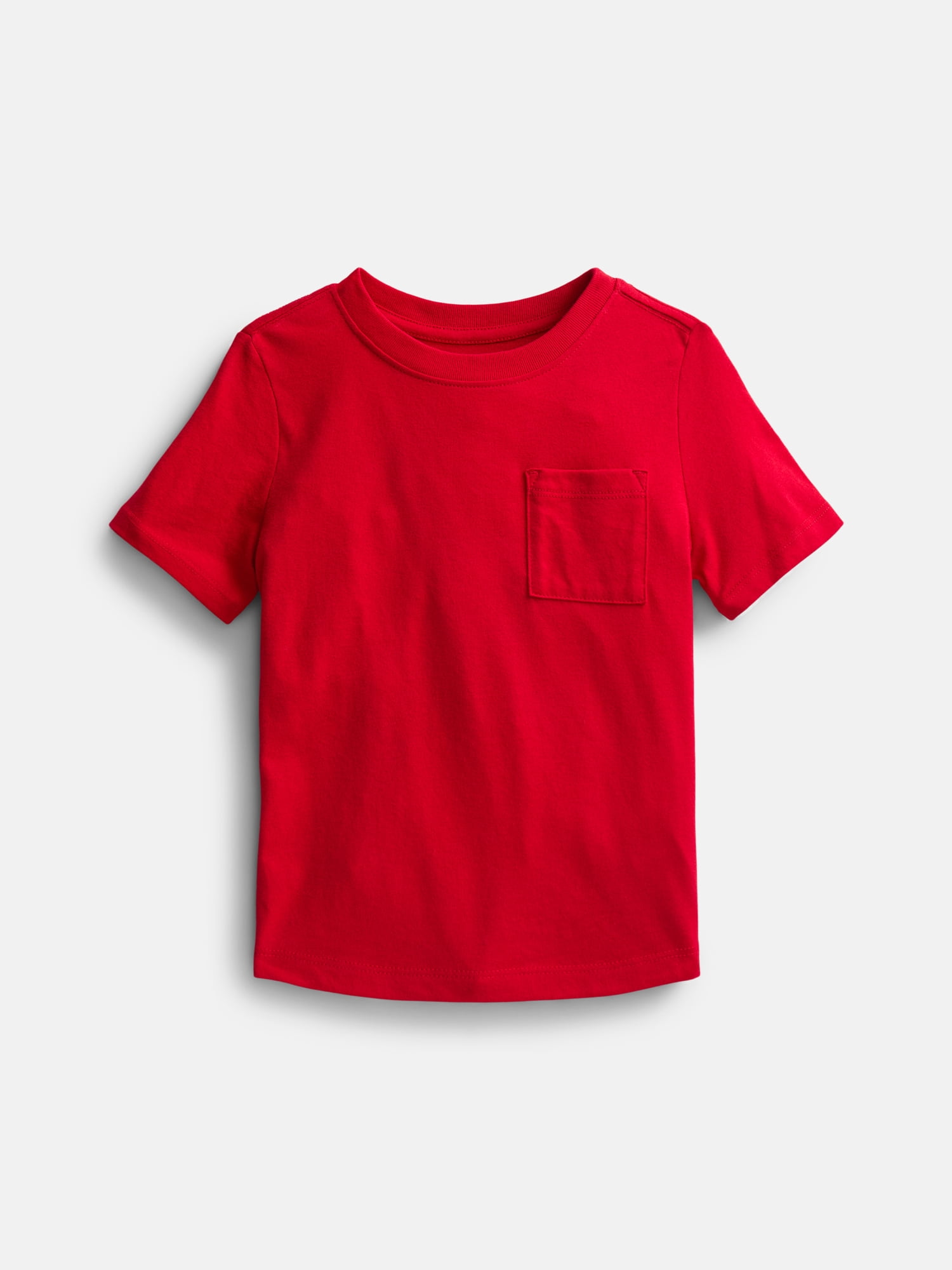 Wonder Nation Toddler Boys' Pocket Tee with Short Sleeves, Sizes 0M-5T