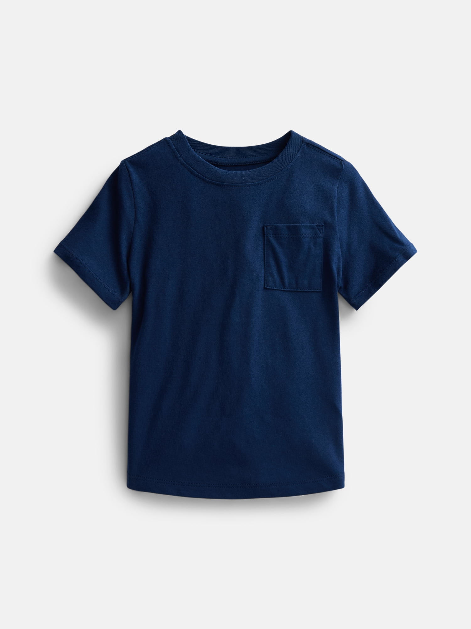 Wonder Nation Toddler Boys' Pocket Tee with Short Sleeves, Sizes 0M-5T