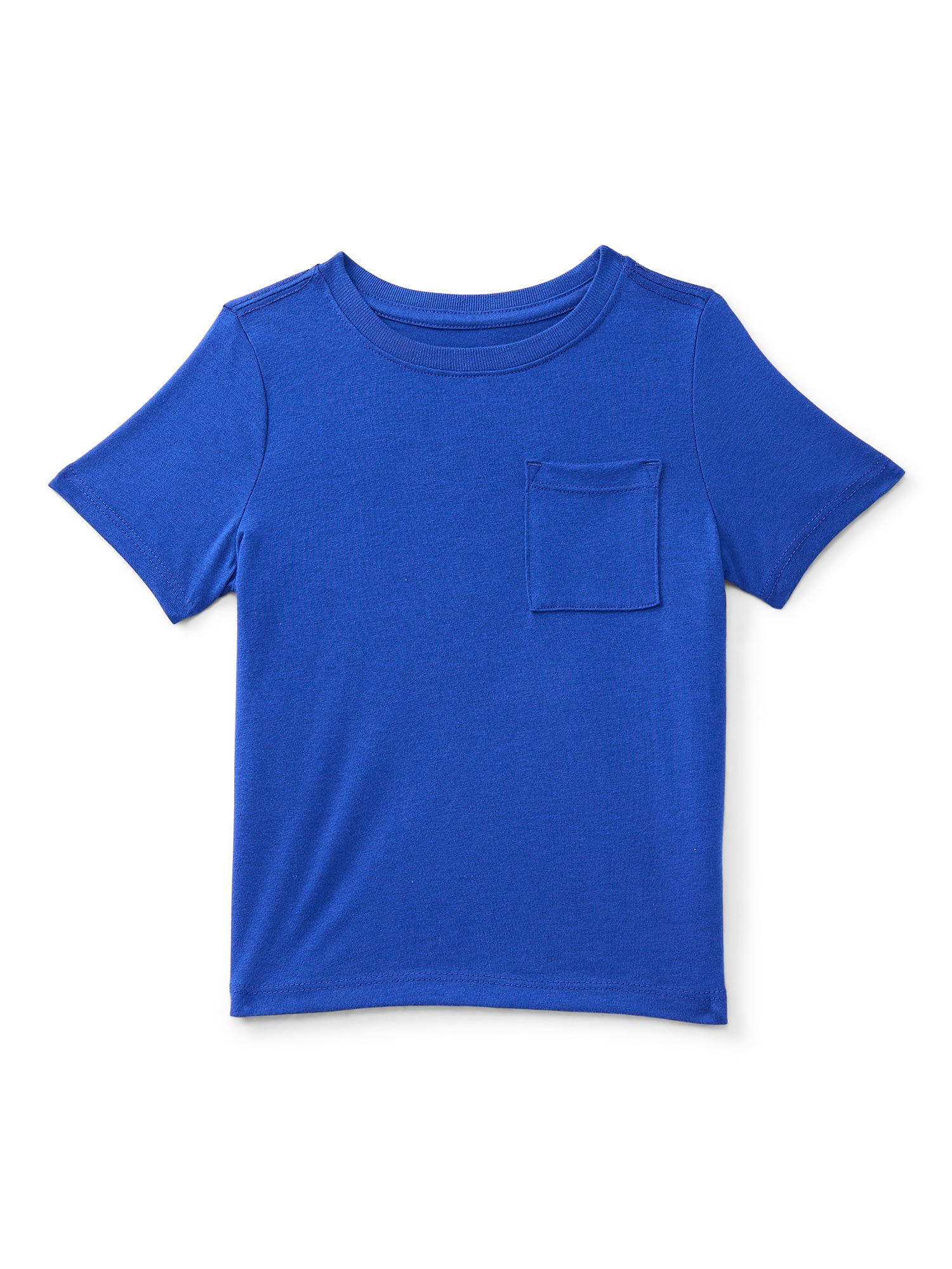 Wonder Nation Toddler Boys' Pocket Tee with Short Sleeves, Size 18M-5T