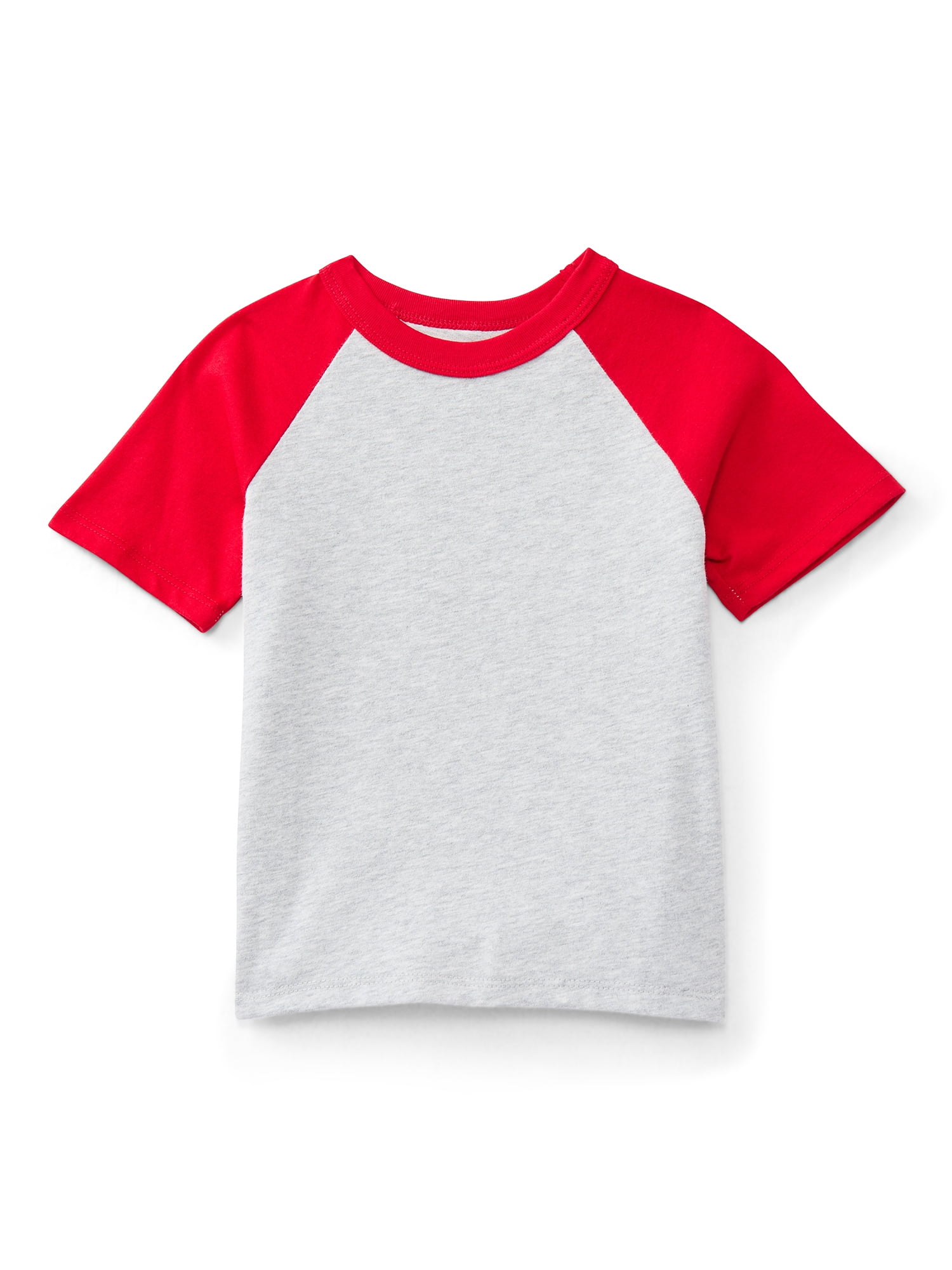 Wonder Nation Toddler Boys Short Sleeve Raglan T-Shirt, Sizes 18M-5T