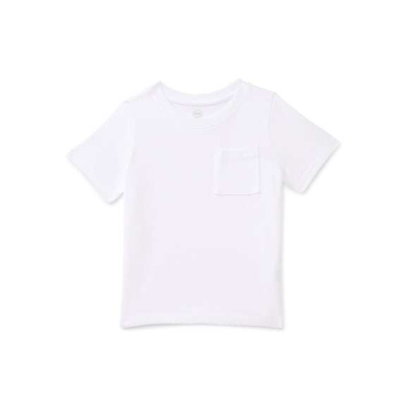 Garanimals Toddler Boy Short Sleeve Pocket T-shirt, Sizes 18M-5T