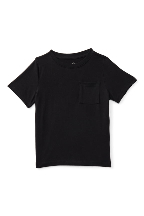 Toddler Boys' Pocket Tee with Short Sleeves, Size 18M-5T