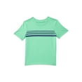 thumbnail image 1 of Wonder Nation Toddler Boys Short Sleeve Chest Stripe T-Shirt, Sizes 18M-5T, 1 of 3