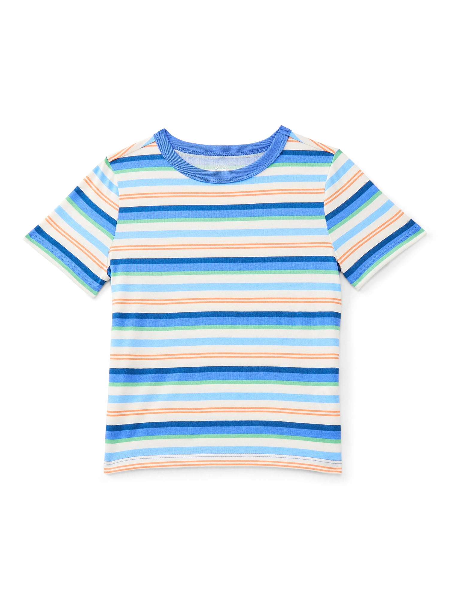 Wonder Nation Toddler Boys Short Sleeve Stripe T-Shirt, Sizes 18M-5T