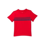 Toddler Boys Short Sleeve Chest Stripe T-Shirt, Sizes 18M-5T