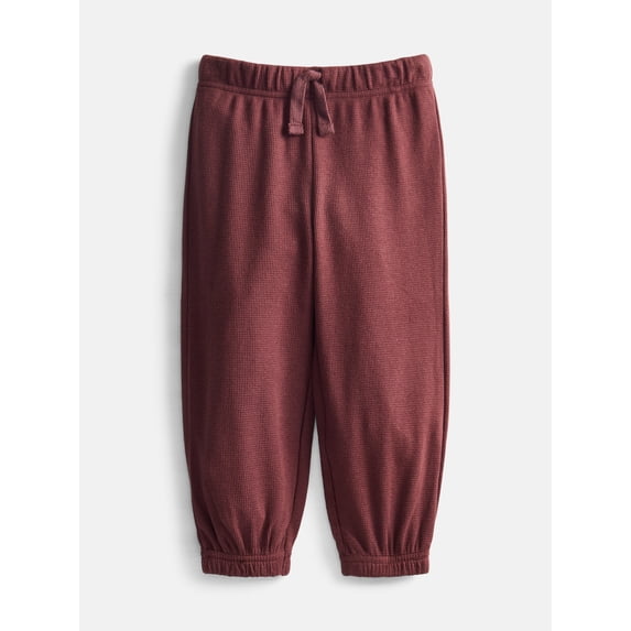 Wonder Nation Toddler Boys' Thermal Jogger Pants, Sizes 18M-5T