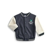 Toddler Boys Varsity Bomber Jacket, Sizes 12M-5T