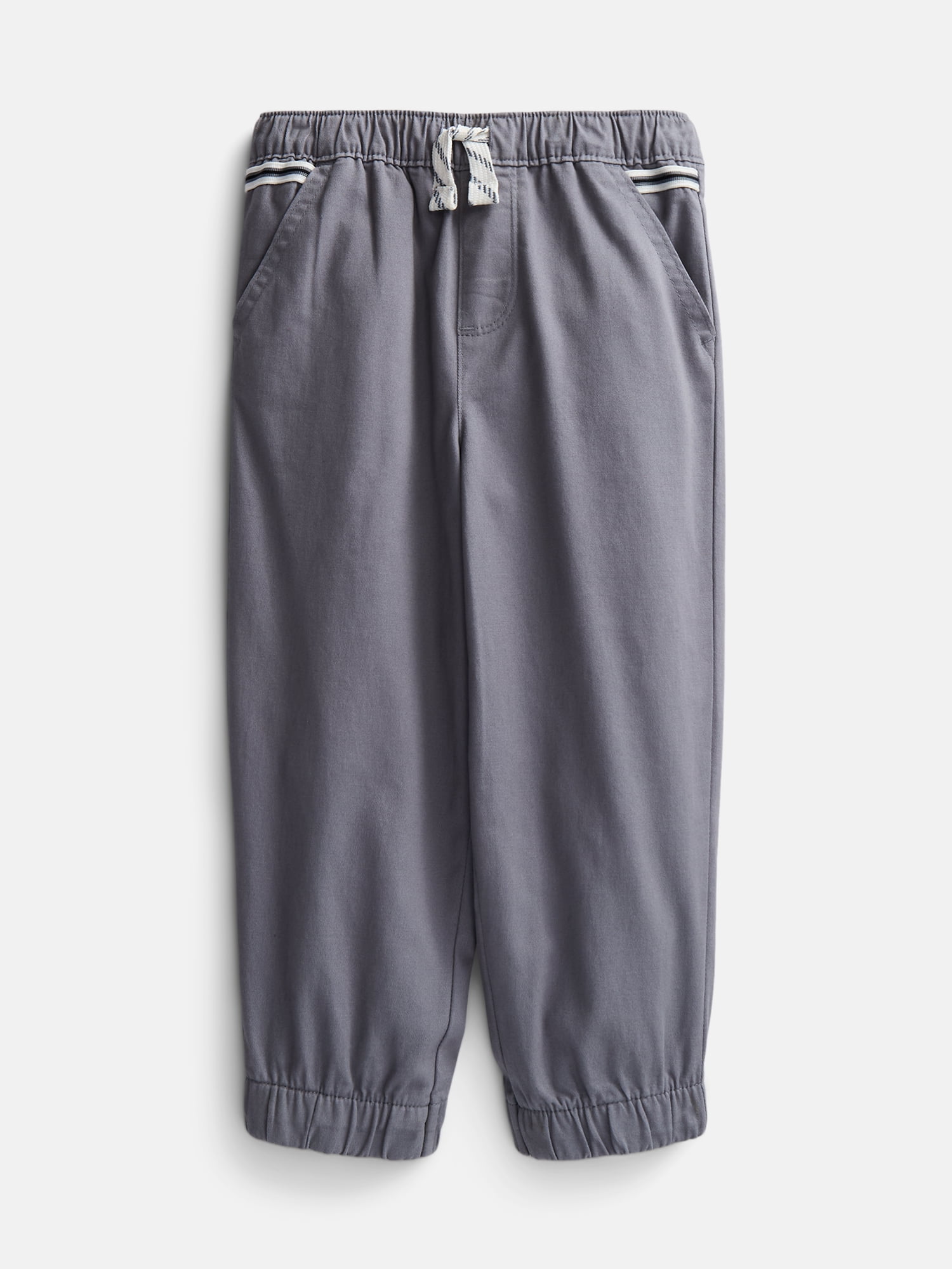 Wonder Nation Toddler Boys Woven Cotton Joggers, Sizes 18M-5T
