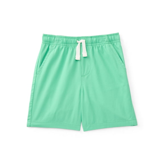 Wonder Nation Toddler Boys Cotton Woven Shorts, Sizes 18M-5T