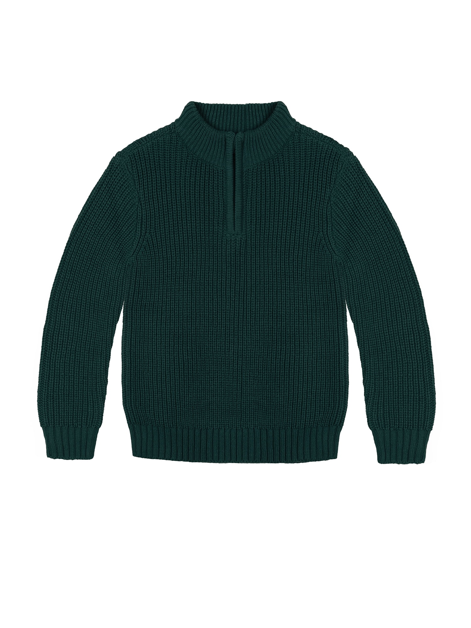 Wonder Nation Toddler Boys Quarter Zip Sweater, Sizes 12M-5T