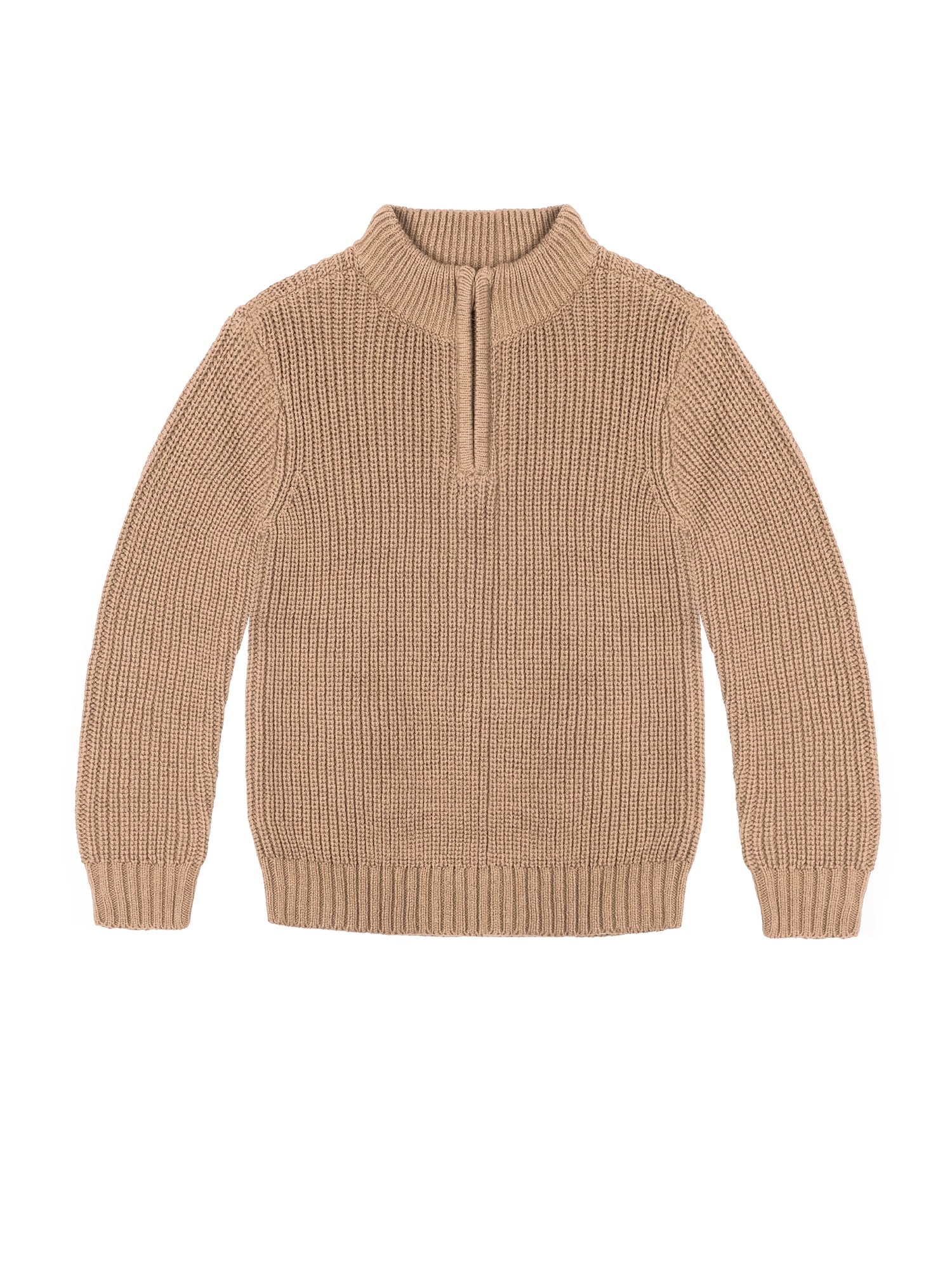 Wonder Nation Toddler Boy Zip Mock Neck Sweater, Sizes 12M-5T, 60