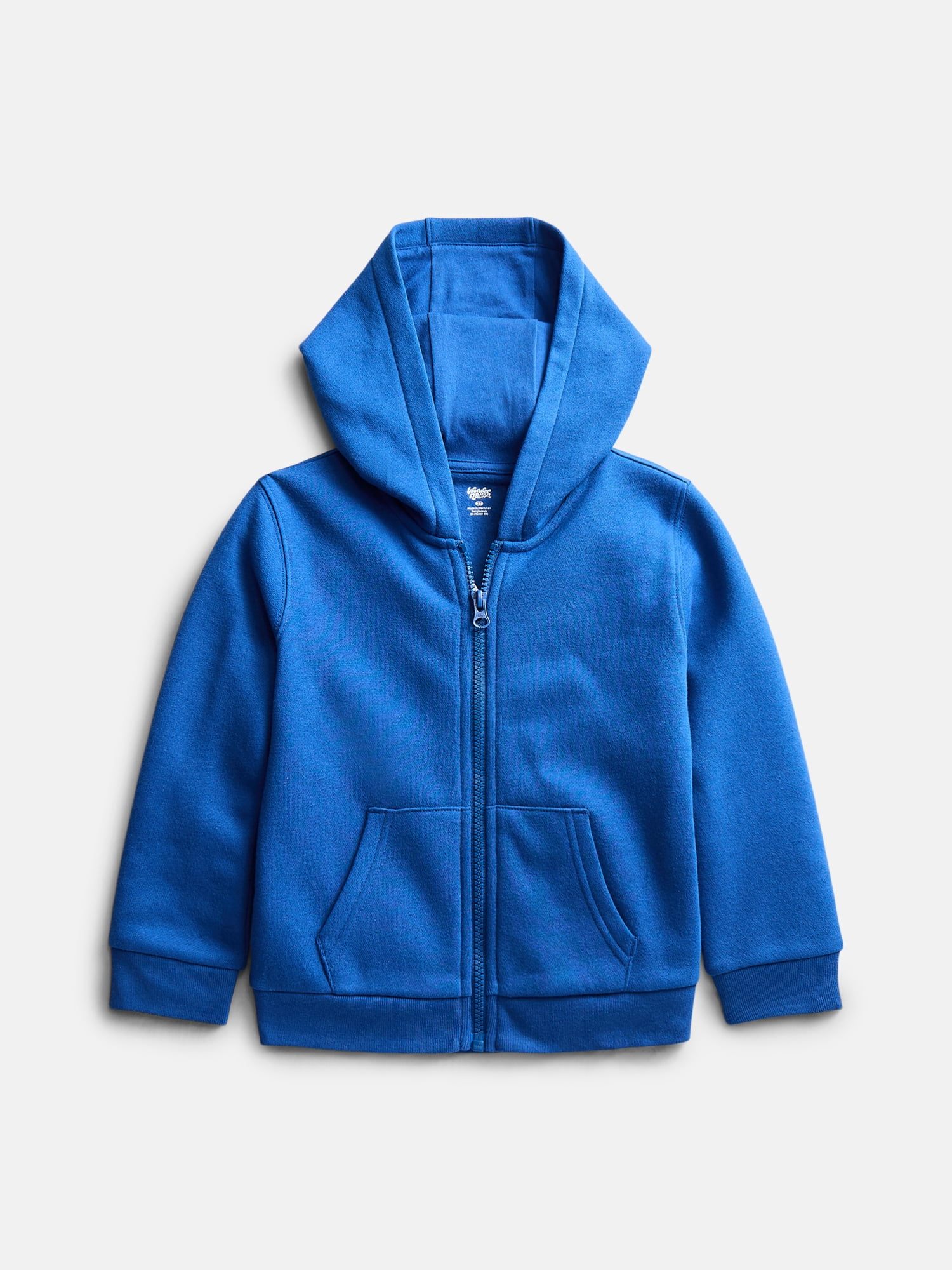 Wonder Nation Baby and Toddler Fleece Zip Up Hoodie, Sizes 0M-5T