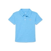 Toddler Boys Cotton Polo Shirt with Short Sleeves, Sizes 12M-5T