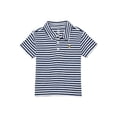 thumbnail image 1 of Wonder Nation Toddler Boys Striped Polo Shirt with Short Sleeves, Sizes 12M-5T, 1 of 6