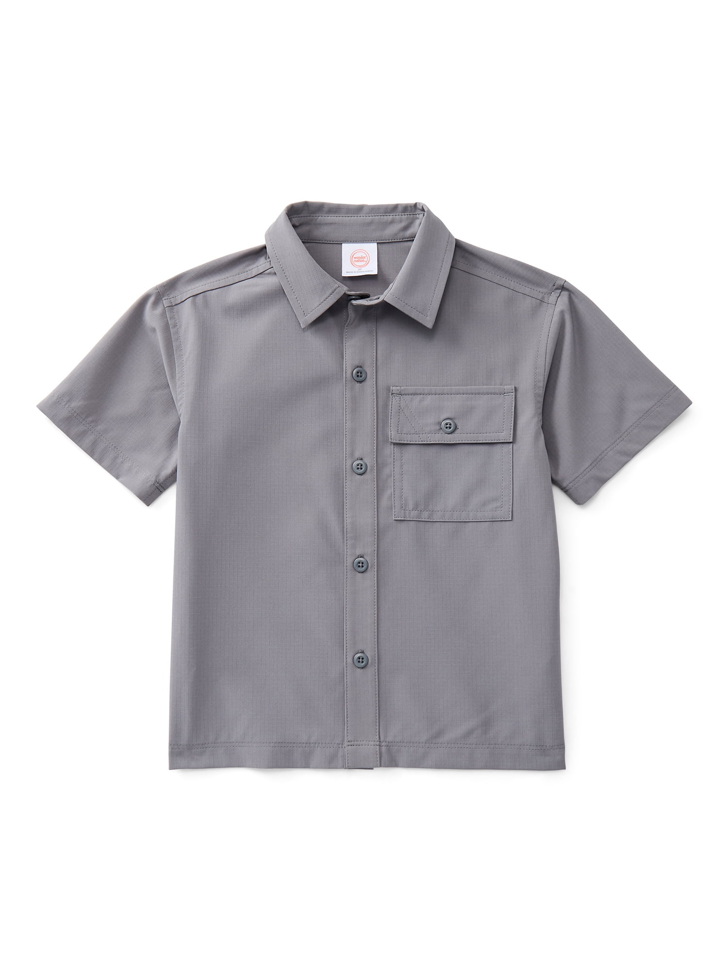 Wonder Nation Toddler Boys Adventure Shirt, Sizes 12M-5T