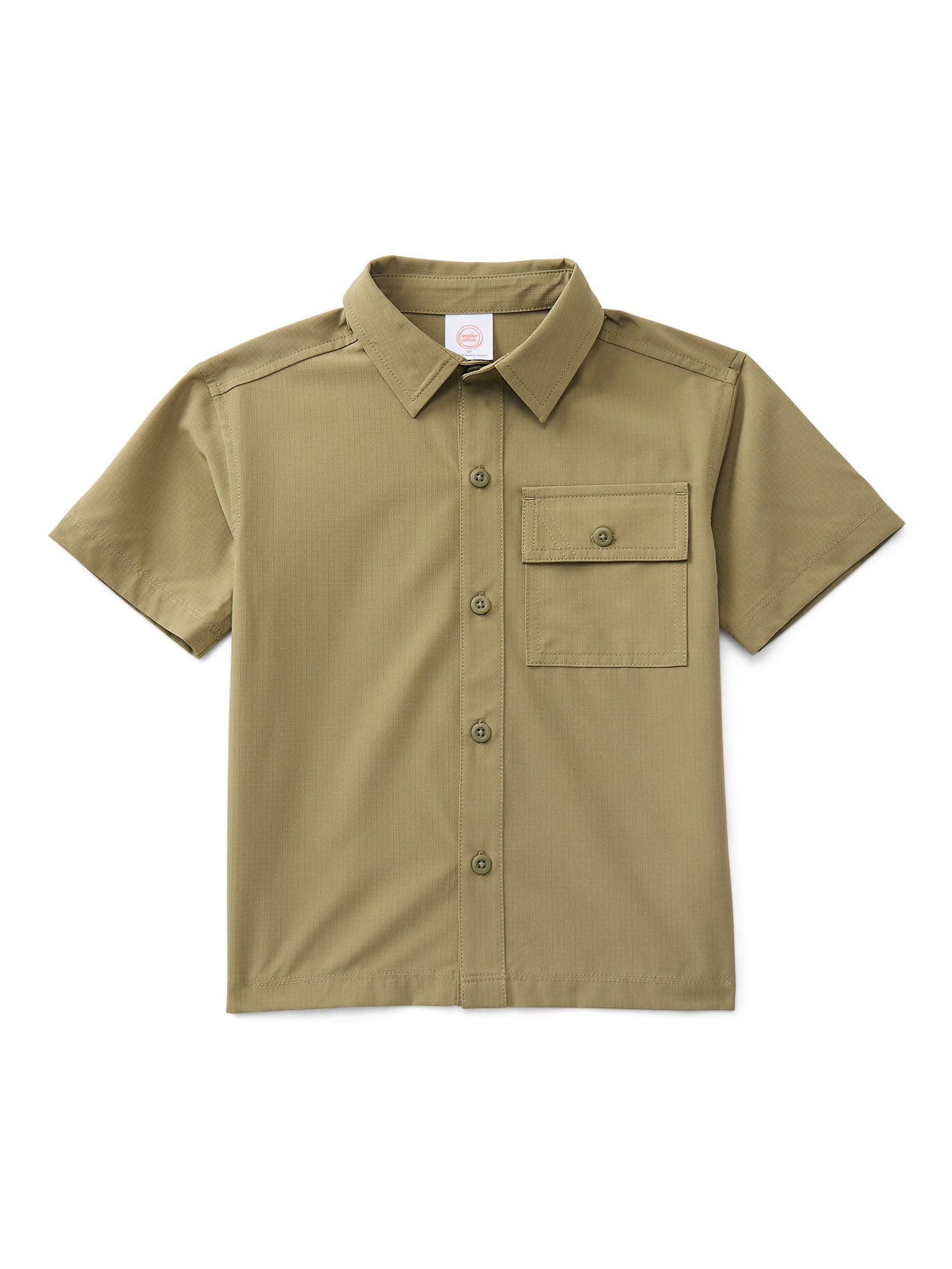 Wonder Nation Toddler Boys Adventure Shirt, Sizes 12M-5T