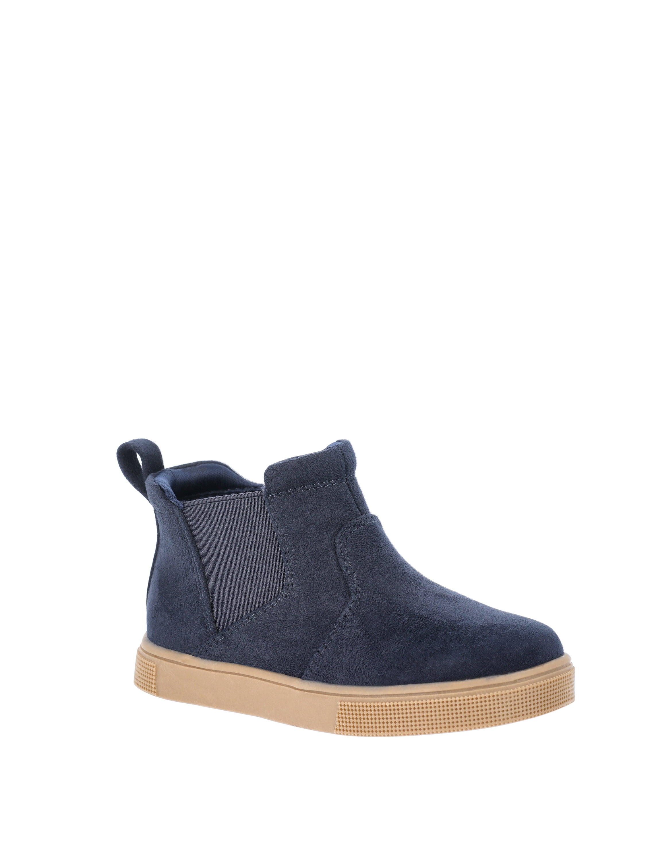 Wonder Nation Baby and Toddler Boys’ Microsuede Sneaker Boots