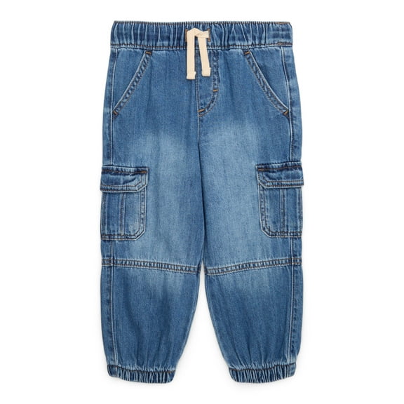 Wonder Nation Toddler Boys Cargo Jogger Pants, Sizes 12M-5T