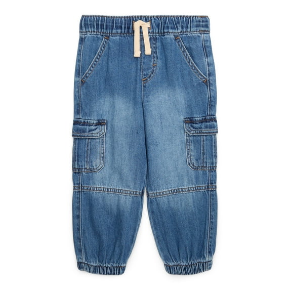 Wonder Nation Toddler Boys Cargo Jogger Pants, Sizes 12M-5T