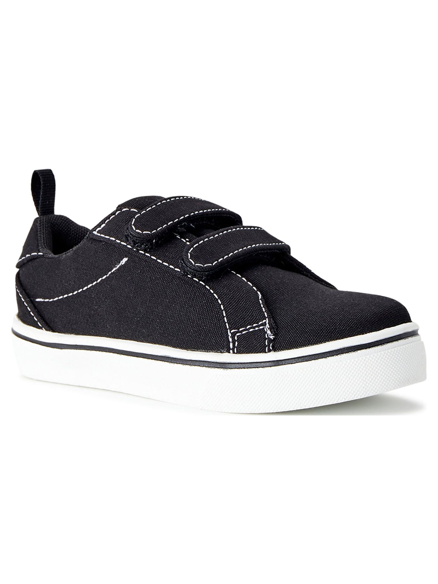 Wonder Nation Toddler Boys Casual Canvas Sneakers, Sizes 7-12