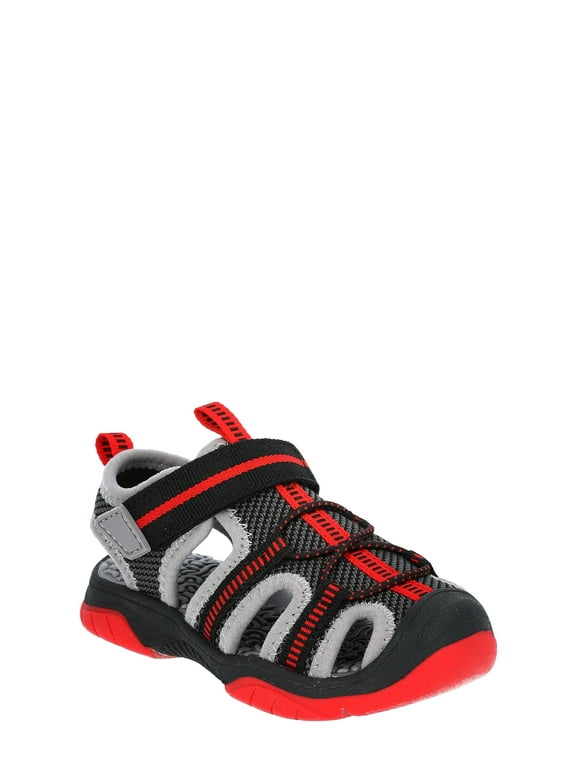Wonder Nation Toddler Boys Closed Toe Trail Sandals
