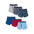 thumbnail image 1 of Wonder Nation Toddler Boys Cotton Boxer Brief Underwear, 6-Pack, Sizes 2T-5T, 1 of 7