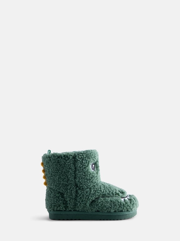 Toddler Boys Dino Boot Slippers