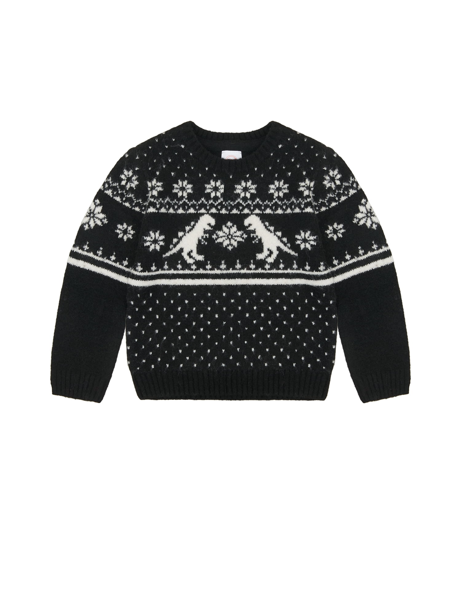 Wonder Nation Toddler Boys Holiday Fair Isle Sweater, Sizes 12M-5T