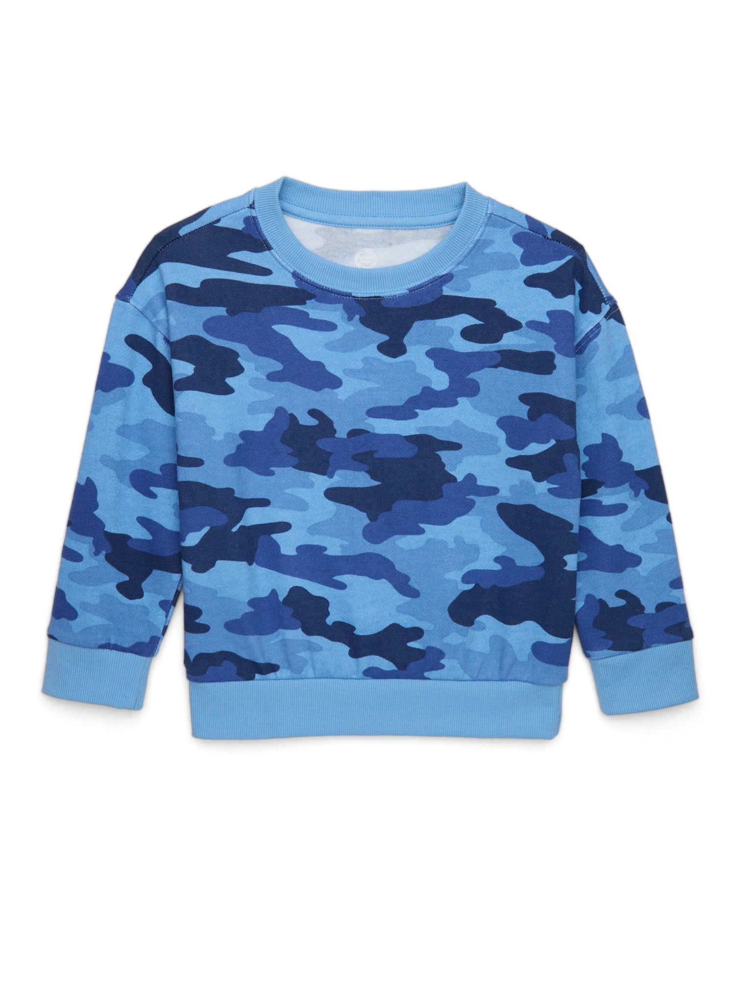 Wonder Nation Toddler Boys Fleece Graphic Top with Long-Sleeves, Sizes 12M-5T