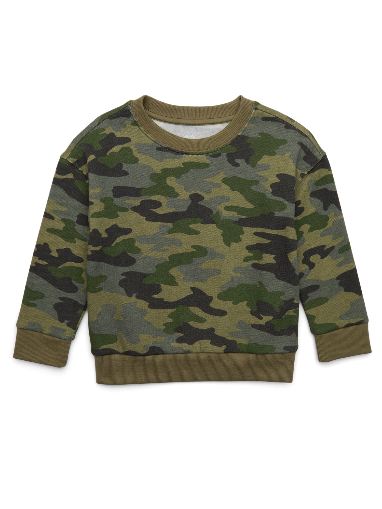 Wonder Nation Toddler Boys Fleece Graphic Top with Long-Sleeves, Sizes 12M-5T