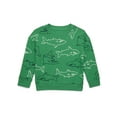 thumbnail image 1 of Wonder Nation Toddler Boys Fleece Graphic Top with Long-Sleeves, Sizes 12M-5T, 1 of 3