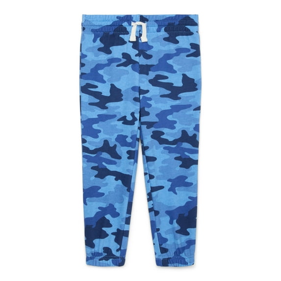 Wonder Nation Toddler Boys Fleece Jogger Pants, Sizes 12M-5T