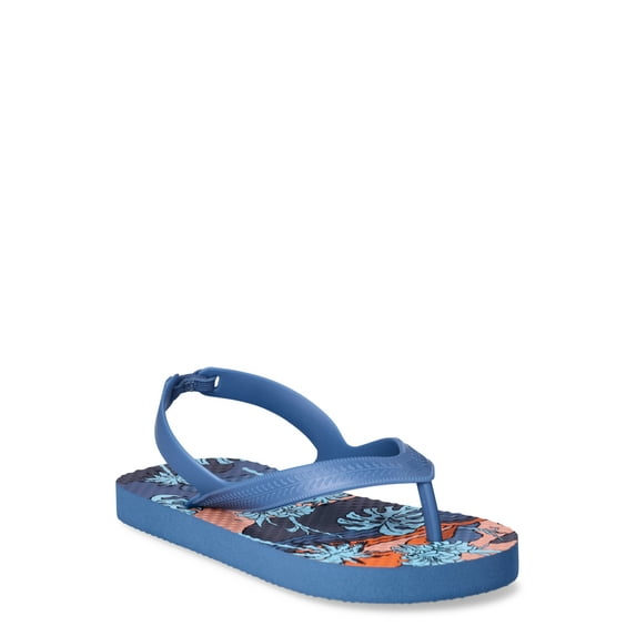 Wonder Nation Toddler Boys Flip Flop, Sizes 7/8-11/12