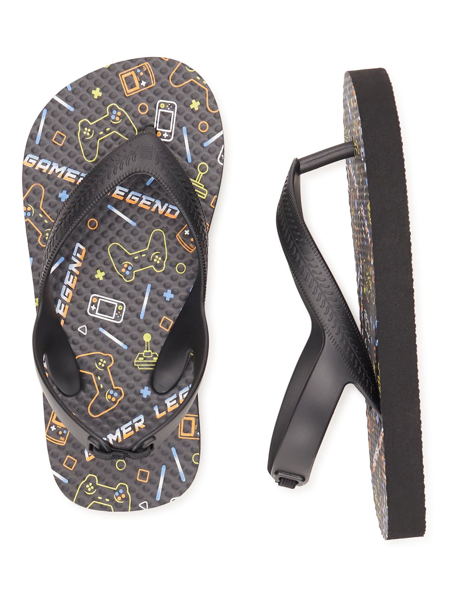 Wonder Nation Toddler Boys Mountain Flip Flops Sizes 7 8 11 12