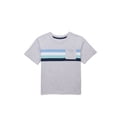 thumbnail image 1 of Wonder Nation Toddler Boys Graphic Striped Pocket Tee with Short Sleeves, Sizes 12M-5T, 1 of 3