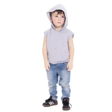 Wonder Nation Toddler Boys Hooded Tank Top, Sizes 12M-5T