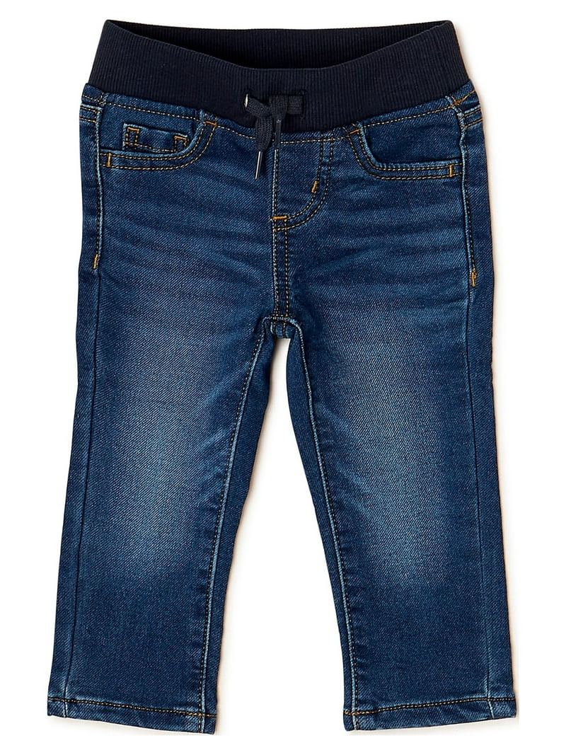 ボトムス wunderlang 4-5y Wonder Nation Toddler Boy's Knit Denim Jeans Sizes 12M-5T with