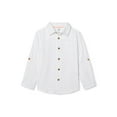 thumbnail image 1 of Wonder Nation Toddler Boys' Long Sleeve Button Front Shirt, 1 of 1