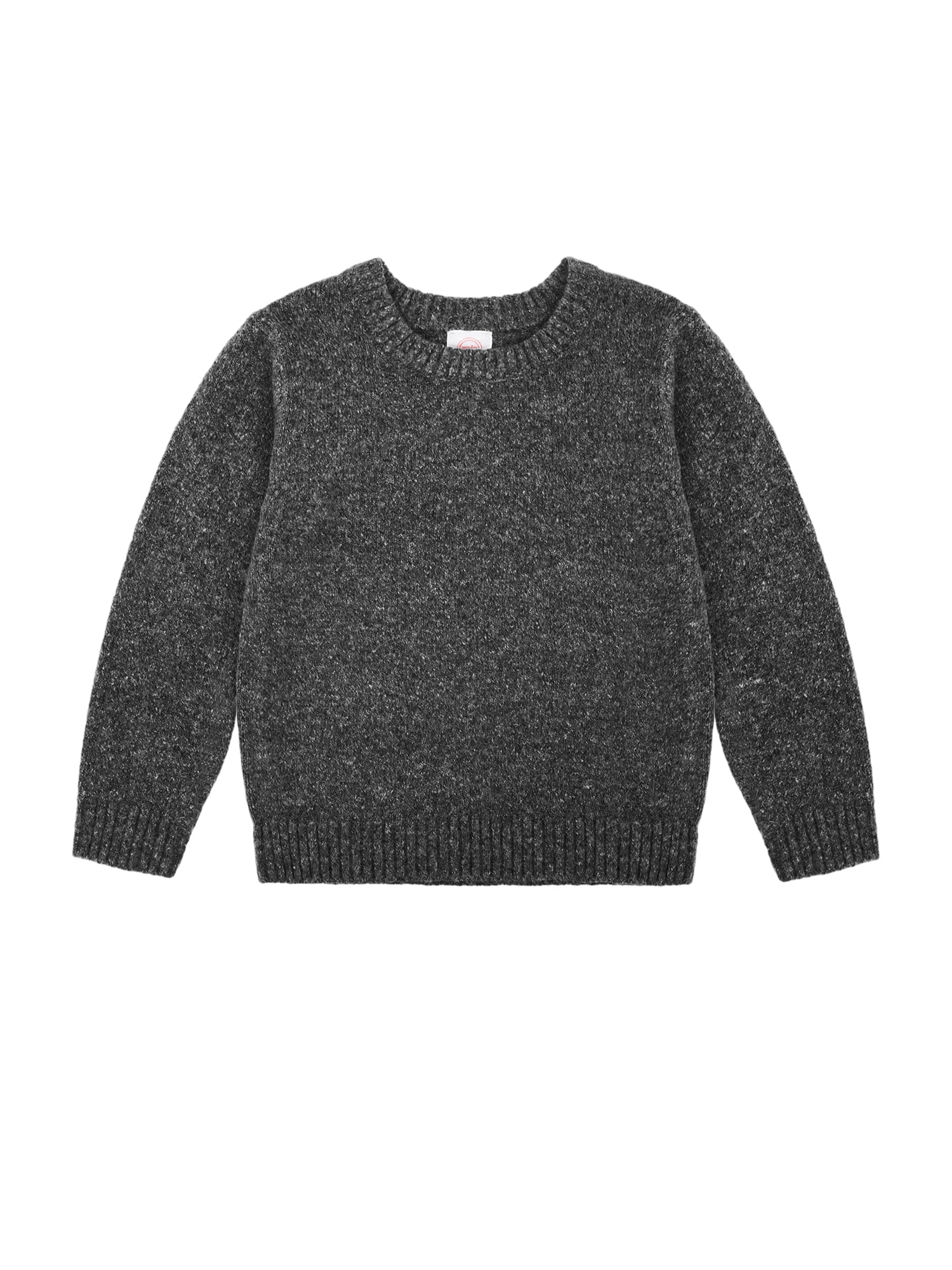 Wonder Nation Toddler Boys Marled Crewneck Sweater, Sizes 12M-5T