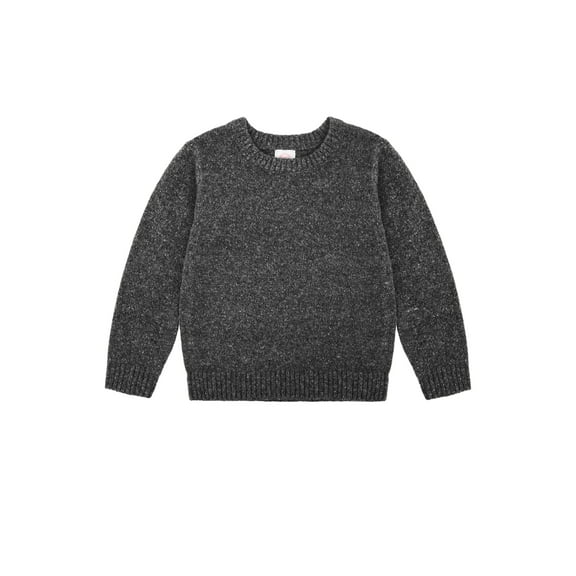 Wonder Nation Toddler Boys Marled Crewneck Sweater, Sizes 12M-5T