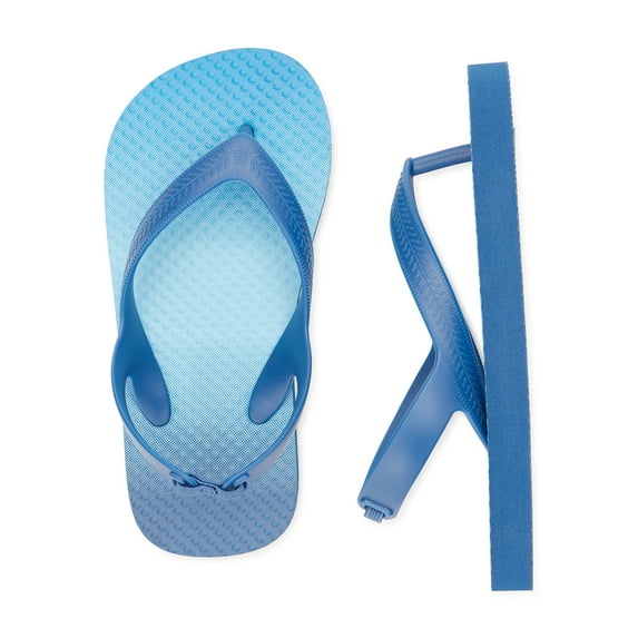 Wonder Nation Toddler Boys Ombre Flip Flops, Sizes 7/8-11/12