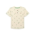 thumbnail image 1 of Wonder Nation Toddler Boys Printed Henley, Sizes 12M-5T, 1 of 3