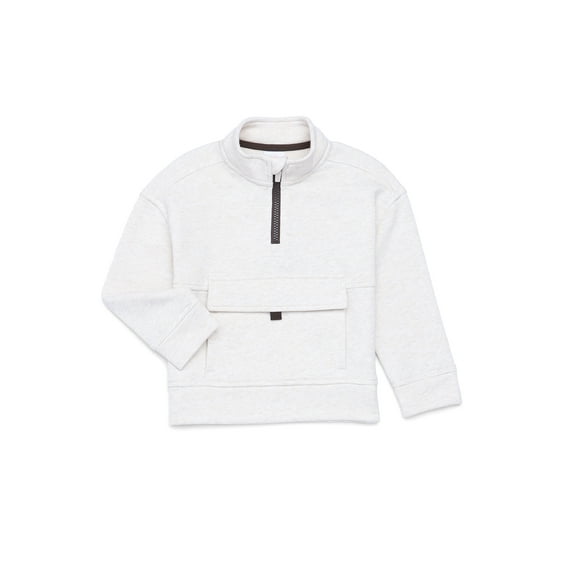 Wonder Nation Toddler Boys Quarter Zip Pullover, Sizes 12M-5T